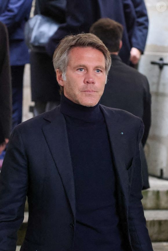 Le prince Emmanuel Philibert de Savoie - Sorties des obsèques de l'ancien ministre de la Culture Frédéric Mitterrand en l'Église Saint-Thomas d'Aquin à Paris. Le 26 mars 2024
© Jacovides-Moreau / Bestimage