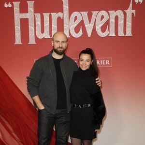 François Alu et sa compagne Denitsa Ikonomova - Avant-première du film "Hurlevent" au Grand Rex à Paris le 2 février 2026. © Coadic Guirec/Bestimage