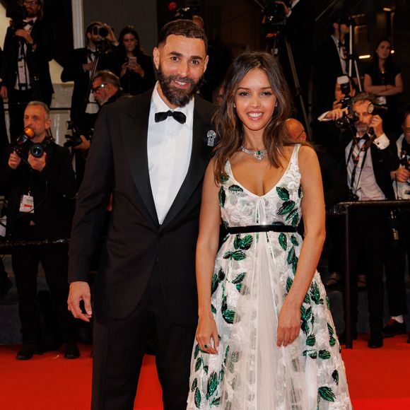 Karim Benzema et sa compagne Lyna Khoudri lors de la montée des marches du film « 13 jours 13 nuits » lors du 78ème Festival International du Film de Cannes. Le 23 mai 2025
© Jacovides-Moreau / Bestimage