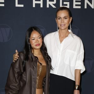 Laeticia Hallyday et sa fille Joy - Avant-Premiere du film "Largo Winch "Le Prix de L'argent" au cinéma le Grand Rex à Paris le 18 juin 2024. © Marc Ausset-Lacroix/Bestimage