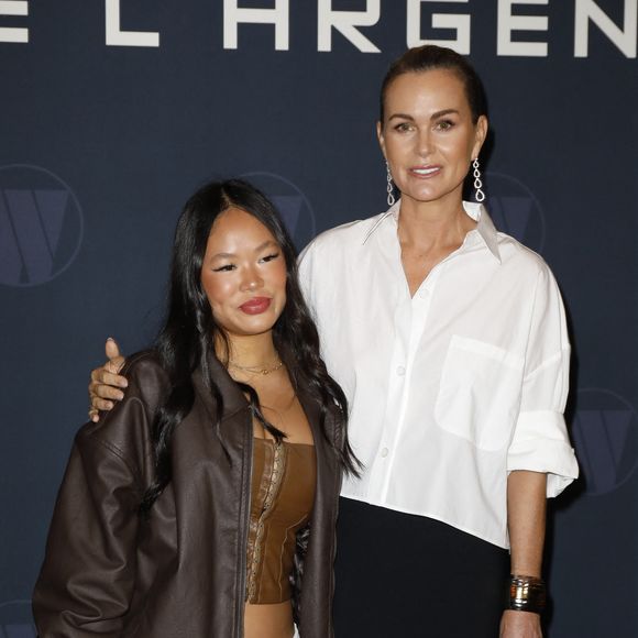 Laeticia Hallyday et sa fille Joy - Avant-Premiere du film "Largo Winch "Le Prix de L'argent" au cinéma le Grand Rex à Paris le 18 juin 2024. © Marc Ausset-Lacroix/Bestimage