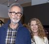 Après une courte idylle avec Valérie Mairesse entre 1972 et 1973, l'acteur de 72 ans a rencontré la femme de sa vie, Hélène Aubert, qu'il a épousée en 1977.

Exclusif - Thierry Lhermitte et sa femme Hélène - Soirée privée pour le lancement de la collaboration de la marque Nathalie Blanc avec Lorenz Bäumer à Paris © Pierre Perusseau/Bestimage