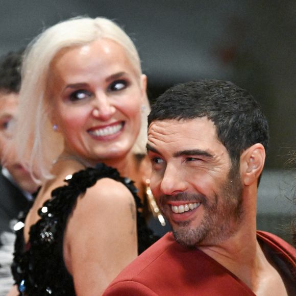 Julia Ducournau et Tahar Rahim lors de la première du film "Alpha", à Cannes, en France, le 19 mai 2025, dans le cadre du 78e Festival de Cannes. 

Photo de Aurore Marechal/ABACAPRESS.COM