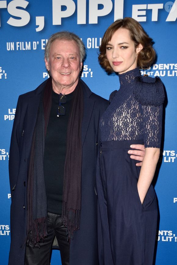 Louise Bourgoin, Herbert Leonard assistent à la première de Les Dents, Pipi et au Lit a Paris, France, le 27 avril 2018. Photo by Alban Wyters/ABACAPRESS.COM
