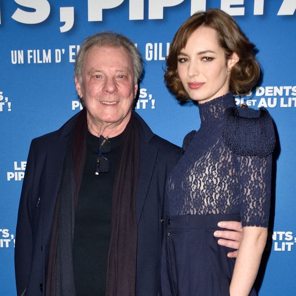Louise Bourgoin, Herbert Leonard assistent à la première de Les Dents, Pipi et au Lit a Paris, France, le 27 avril 2018. Photo by Alban Wyters/ABACAPRESS.COM