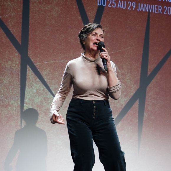 Catherine Ringer (membre du jury) - Soirée de clôture de la 30ème édition du festival international du film fantastique de Gerardmer le 29 janvier 2023. © Denis Guignebourg / Bestimage