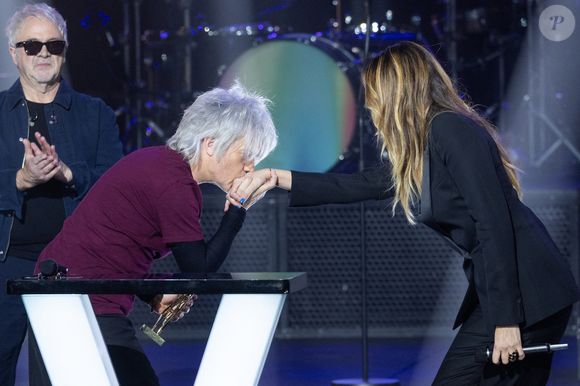 Exclusif - Le groupe Indochine reçoit un prix spécial aux Victoires de la Musique 2026 (41ème édition) pour sa tournée record de plus d'un million de spectateurs le 13 février 2026.

© Cyril Moreau / Bestimage