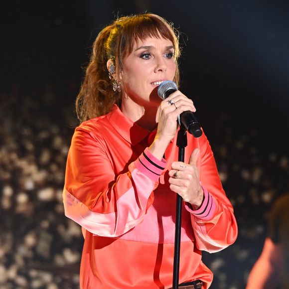 Exclusif - Zaz lors de l'enregistrement de l'émission Vivement dimanche au studio Rive gauche, présentée par M. Drucker, diffusée sur France 3, le 1er mars 2026, à Paris, France, le 18 février 2026. © Guillaume Gaffiot/Bestimage