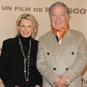 Sophie Davant et son compagnon William Leymergie - Avant-première du film "Ma Mère, Dieu et Sylvie Vartan" au cinéma Pathé Palace à Paris le 17 mars 2025. © Coadic Guirec/Bestimage