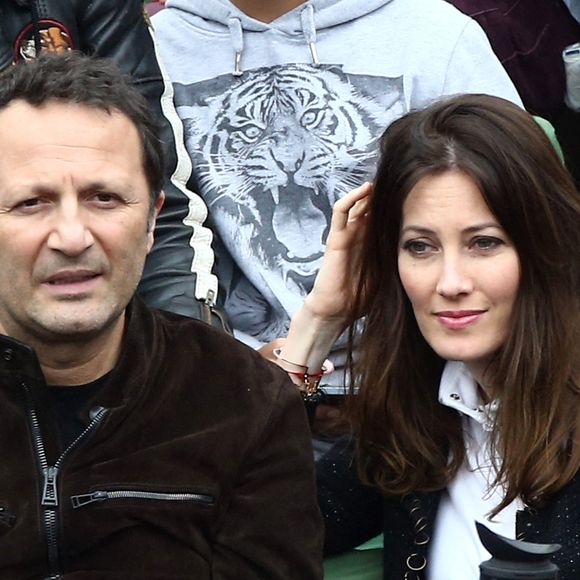 Arthur et Mareva Galanter se retrouvent loin l'un de l'autre pour quelques jours.

Arthur et Mareva Galanter assistent aux Internationaux de France de Tennis à Roland Garros à Paris, France.  Photo by ABACAPRESS.COM