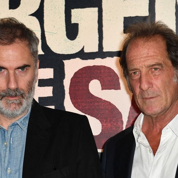 Xavier Giannoli, Vincent Lindon - Avant-première du film "D'argent et de sang" à l'Ugc Normandie à Paris le 11 octobre 2023. © Veeren/Bestimage
