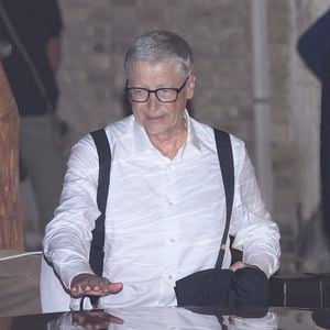 Bill Gates à Venise en Italie pour assister au mariage entre Jeff Bezos et Lauren Sanchez en juin 2025.
Crédit : SGP / BESTIMAGE
