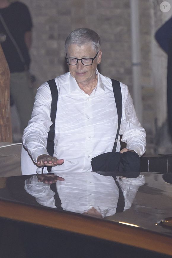Bill Gates à Venise en Italie pour assister au mariage entre Jeff Bezos et Lauren Sanchez en juin 2025.
Crédit : SGP / BESTIMAGE