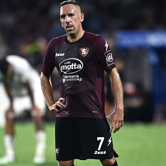 Franck Ribery (joueur de Salernitana) lors du match de Football du Calcio Serie A (Italie), Salernitana - AS Rome (0-1) à Salernitana, Italie le 14 Août 2022 © Image Sport / Panoramic / Bestimage