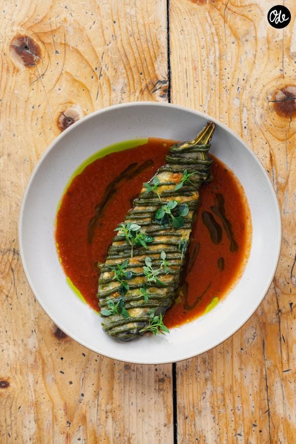 Alexy Algar-Denos, finaliste de "Top Chef", propose sa cuisine au restaurant éphémère Cramat'.