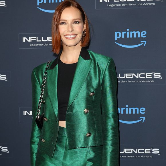 Il s'agit de la belle Maëva Coucke, Miss France 2018.

Maëva Coucke (Miss France 2018) - Avant-première de la série Influence(s) sur Amazon Prime Video au cinéma le Silencio des Prés à Paris le 26 février 2024. © Coadic Guirec/Bestimage