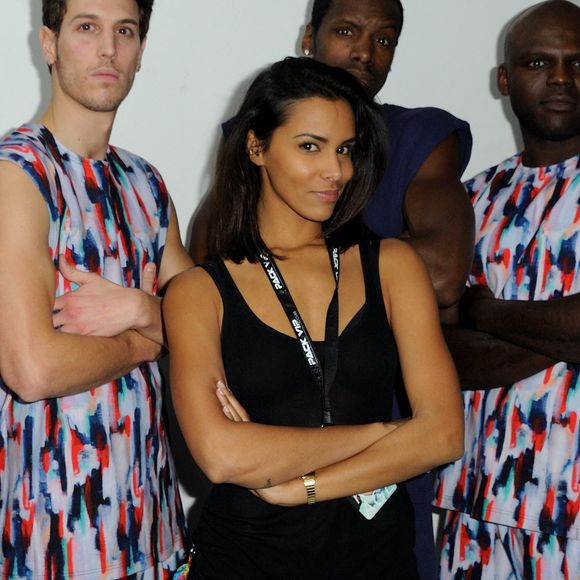 Shy'm au défilé Shy'm AS i AM à la Galerie Nikki Diana Marquardt à Paris, le 4 décembre 2013. Photo : Alban Wyters/ABACAPRESS.COM