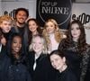 Avant le concert, elle a partagé des vidéos complices avec Malika Benjelloun sur les réseaux sociaux.
Lucie Bernardoni, Charles, Emma, Ebony, Noah, Julie, Maia, Franck, Maureen et Paul (Star Academy 12) participent à la Pop Up Influence Party organisée par Aurelien Cassirame, à Paris, le 02 février 2025 à Paris, France. Photo par Jerome Domine - Abaca
