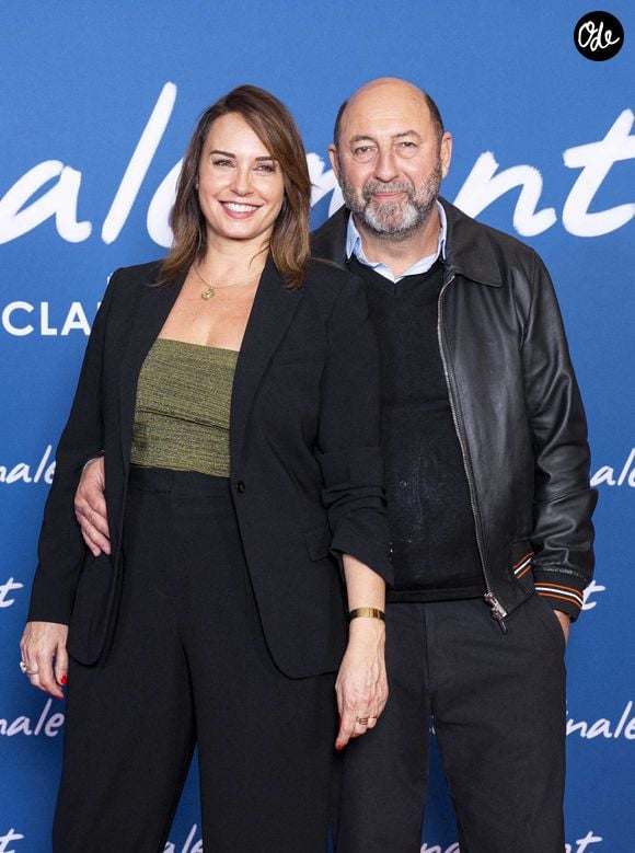 Julia Vignali et son mari Kad Merad à l'avant-première du film "Finalement" de C. Lelouch qui fête son 87ème anniversaire au Grand Rex à Paris le 30 octobre 2024.

© Pierre Perusseau/Bestimage