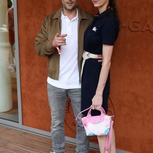 Nicolas Duvauchelle et Chloé Roy au village lors des Internationaux de France de Tennis de Roland Garros 2022 à Paris, France, le 5 juin 2022. © Dominique Jacovides/Bestimage