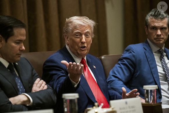 Donald Trump le 10 avril 2025 à Washington © Molly Roberts/White House/Planet Pix via ZUMA Press Wire