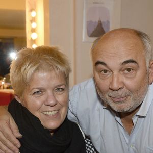 Mimie Mathy et Gérard Jugnot à la représentation exceptionnelle de la pièce "Cher Trésor" au Theatre des Nouveautés, à Paris, à l'occasion de la création du Festival de l'Ile Maurice, le 18 novembre 2013.

Photo : Agence / Bestimage