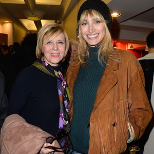 Pauline Lefèvre et Chantal Ladesou - People à la projection du film "Un homme et une femme" en version restaurée, pour fêter les 50 ans du film ainsi que les 13 ans de Sophie Dulac Distribution au cinéma L'Arlequin, à Paris, le 6 novembre 2016. © Coadic Guirec/Bestimage