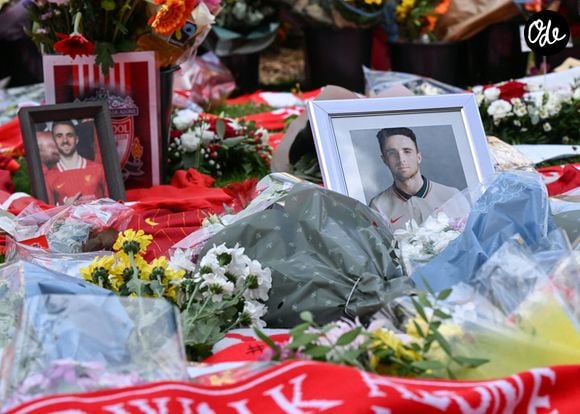 Hommage à Diogo Jota à Liverpool, le 4 juillet 2025. © Imago / PsnewZ / Bestimage