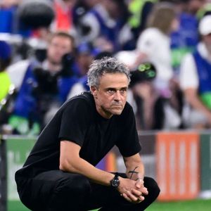 Luis Enrique Martinez (entraîneur du PSG) lors de la finale de l'UEFA Champions League entre le Paris Saint Germain et le FC Internazionale Milano à la Munich Football Arena le 31 mai 2025 à Munich, Allemagne. ( Photo par Dante Badano / PsnewZ ) -