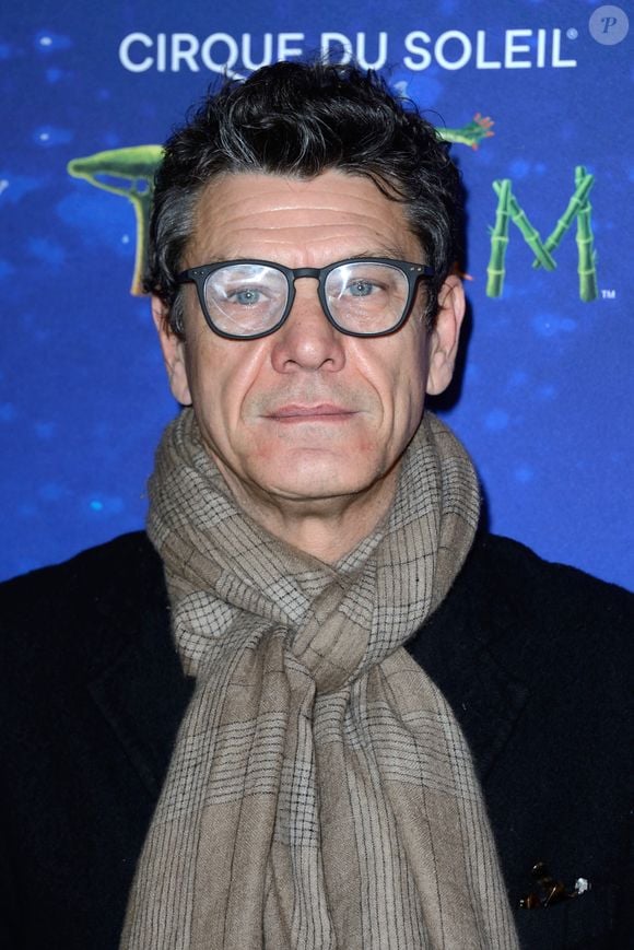 Marc Lavoine assiste à la Première VIP de Totem du Cirque du Soleil à Paris, le 30 octobre 2018.