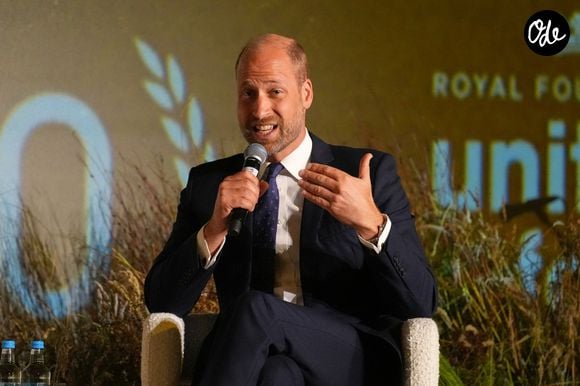 Le prince de Galles (le prince William) prend la parole lors d'un forum économique réunissant des dirigeants d'entreprises du monde entier pour l'initiative United for Wildlife de la Royal Foundation, à Frameless, dans le centre de Londres, à l'occasion du lancement de la London Climate Action Week. Photo prise le lundi 22 juin 2026. © Kirsty Wigglesworth / PA Photos / Bestimage.