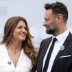 Cyril Hanouna et Tiphaine Auzière réunis pour célébrer Marlène Schiappa enceinte, habillée en robe bleu royal