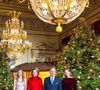 Rien n'est trop intime, trop gênant ou trop subversif pour elles :

La princesse Eléonore de Belgique, La reine Mathilde de Belgique, Le roi Philippe de Belgique, La princesse Elisabeth de Belgique - La famille royale de Belgique arrive au concert de Noël au palais royal et pose pour les photos traditionnelles devant le sapin à Bruxelles le 18 décembre 2024.