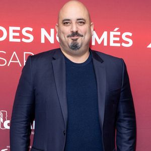 Jérôme Commandeur au photocall du dîner des nommés au Cesar 2023 au Fouquet's à Paris le 6 février 2023.
© Olivier Borde / Bestimage