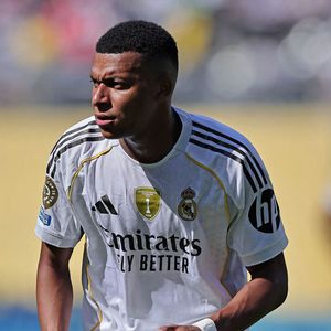 MetLife Stadium Kylian Mbappé du Real Madrid, lors du match entre le PSG et le Real Madrid, pour la demi-finale de la Coupe du Monde des Clubs de la FIFA 2025, au MetLife Stadium ce mercredi 09. (Heuler Andrey / SPP)