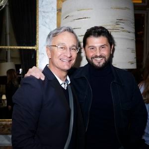 Laurent Petitguillaume, Christophe Beaugrand - Hélène in Paris présente son nouvel album à l'Hôtel de Crillon, A Rosewood Hotel à Paris le 4 février 2025.

© Jack Tribeca / Bestimage