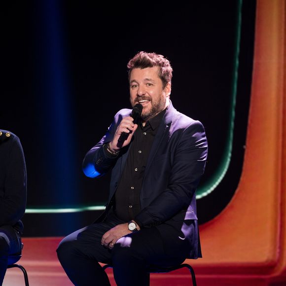 Exclusif - Bruno Guillon - Enregistrement de l'émission "La Boîte à secrets 4" à Paris, présentée par F.Bollaert, et diffusée le 10 avril sur France 3. Le 23 janvier 2020
© Tiziano Da Silva / Bestimage