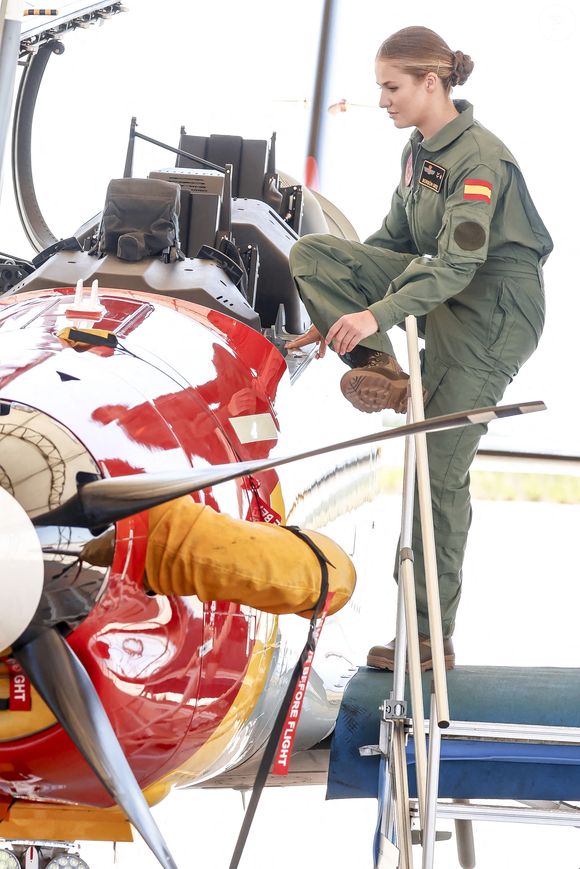 La princesse Leonor assiste à son premier jour à l'académie de l'armée de l'air à San Javier, Murcie, le 1er septembre 2026 à San Javier, Espagne par Archie Andrews/ABACAPRESS.COM