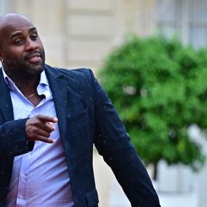 Teddy Riner - Arrivées des personnalités au dîner d’État en l’honneur du président brésilien et de sa femme au palais présidentiel de l’Élysée à Paris le 5 juin 2025.

© Christian Liewig / Bestimage