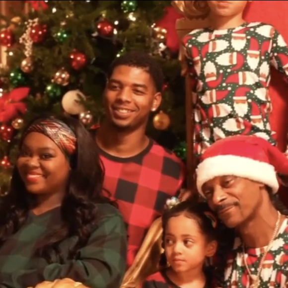 Snoop Dog avec sa famille. Instagram