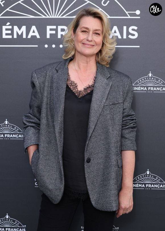 Luana Belmondo lors de la 5eme edition du Festival du cinéma Francais et de la gastronomie (7eme art et gastronomie ) de Aix Les Bains le 5 Juin 2026 © Denis Guignebourg /Bestimage