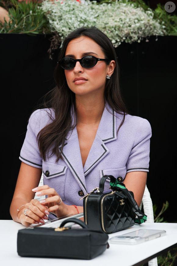 Alexandra Saint Mleux, la femme de Charles LeClerc lors des qualifications du Grand prix d'Australie au Albert Park à Melbourne, Australie.
Zuma Press / Bestimage