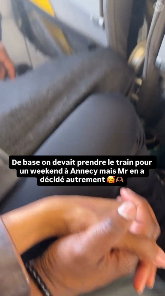 "De base on devait prendre le train pour un weekend à Annecy mais Mr en a décidé autrement", avait-elle écrit en légende d'une première vidéo partagée en story Instagram

Jennifer Galap fête ses 35 ans à Ibiza grâce à son compagnon Harry Roselmack