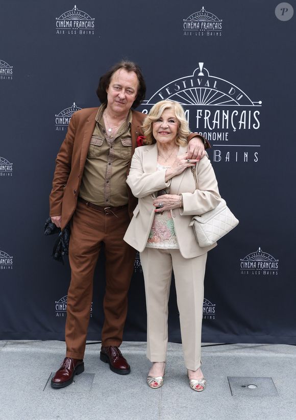 Exclusif - Nicoletta et son mari Jean-Christophe Molinier - Photocall lors de la 3ème édition du Festival du Cinéma Français et de la Gastronomie d'Aix-les-Bains. Le 7 juin 2024
© Denis Guignebourg / Bestimage