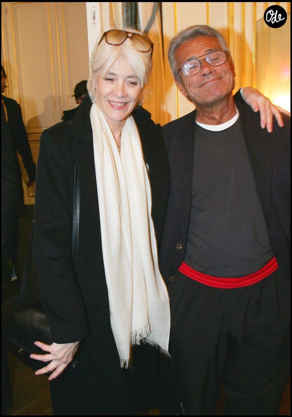 Archives - Françoise hardy et Jean-Marie Perier. BERTRAND RINDOFF PETROFF / BESTIMAGE