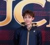 Alors la veille de sa sortie, Jean-Paul Rouve et son fils Clotaire se sont rendus au Pathé Cinéma de Paris.
Clotaire Rouve (fils de JP Rouve) - Avant-première du film "God save the Tuche" au cinéma Pathé Palace à Paris le 4 février 2025. © Christophe Clovis/Bestimage