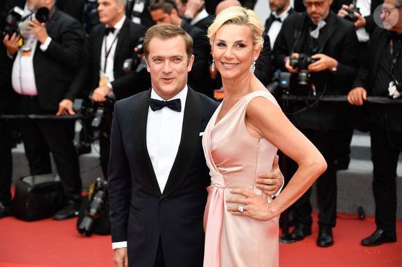 Renaud Capucon, Laurence Ferrari assistant à la première de L'Amant Double lors du 70e Festival de Cannes le 26 mai 2017 à Cannes, France. Photo by Julien Zannoni/APS-Medias/ABACAPRESS.COM