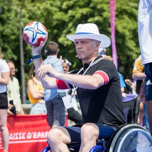 Samuel Etienne - Journée Paris 2024 sur la place de La Concorde à Paris le 23 juin 2019.  © Cyril Moreau/Bestimage