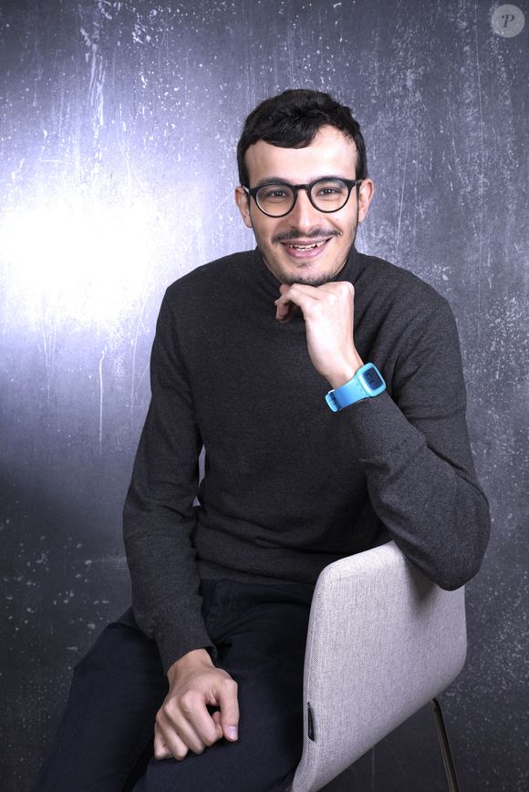 Portrait de Paul El Kharrat lors de l'enregistrement de l'émission "Chez Jordan de Luxe" à Paris. Le 16 mars 202 © Cédric Perrin / Bestimage