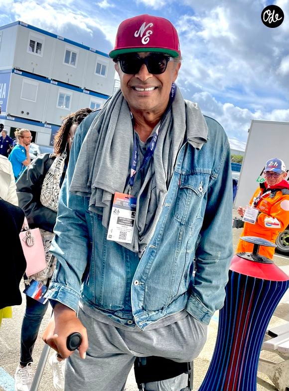 Yannick Noah lors des "24H du Mans", le 15 juin 2024.
© Fabien Faure/Bestimage